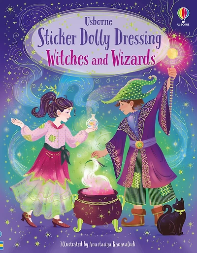 Seasonal: Sticker Dolly Dressing Witches and Wizards