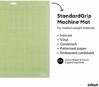Cricut® StandardGrip Machine Mat ,12 in x 24 in (2 ct), Green