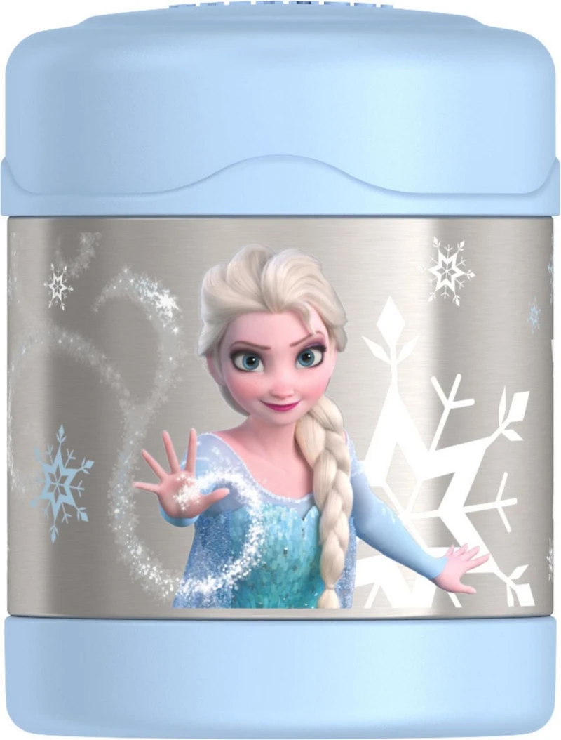 Thermos Kids Stainless Steel Vacuum Insulated FUNtainer Food Jar, 295 ml, Frozen, 10 Oz/295 ml, BPA free