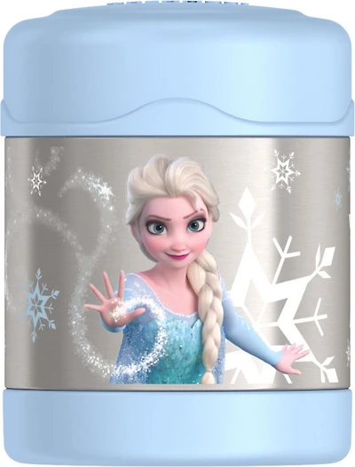 Thermos Kids Stainless Steel Vacuum Insulated FUNtainer Food Jar, 295 ml, Frozen, 10 Oz/295 ml, BPA free