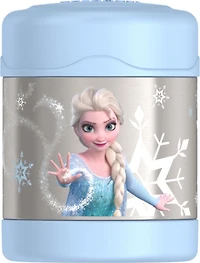 Thermos Kids Stainless Steel Vacuum Insulated FUNtainer Food Jar, 295 ml, Frozen, 10 Oz/295 ml, BPA free