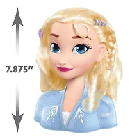 Tête de Coiffure d'Elsa de La Reine Des Neiges 2 Disney (14 éléments) Tête de Coiffure d'Elsa de La Reine Des Neiges
