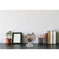 4" Decorative Black Globe With Stand