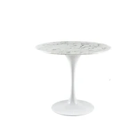TABLE À MANGER LEO EN FAUX MARBRE 36"