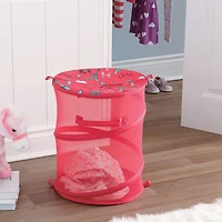 Mainstays Kids Pop-Up Hamper - Paris Pink
