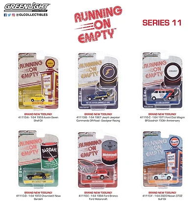 GreenLight 1:64 Running on Empty Die-Cast Vehicles Series 11