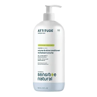 ATTITUDE oatmeal sensitive natural, Volume & Shine Conditioner, Unscented, 946 mL