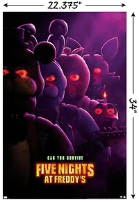 Five Nights at Freddy's Movie - Teaser One Sheet Wall Poster