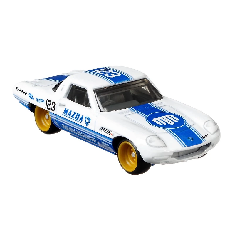 ​Hot Wheels Boulevard, véhicule 68 Mazda Cosmo Sport en métal moulé sous pression à l’échelle 1:64,
