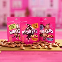 BONKERS Gâteries pour chat croquantes et moelleuses, saveur Friand de fruits de mer, 3 OZ 85g