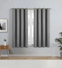 Panneau de fenêtre occultant à œillets 63 po Eclipse Heath 1 Panneau: 52"x63"