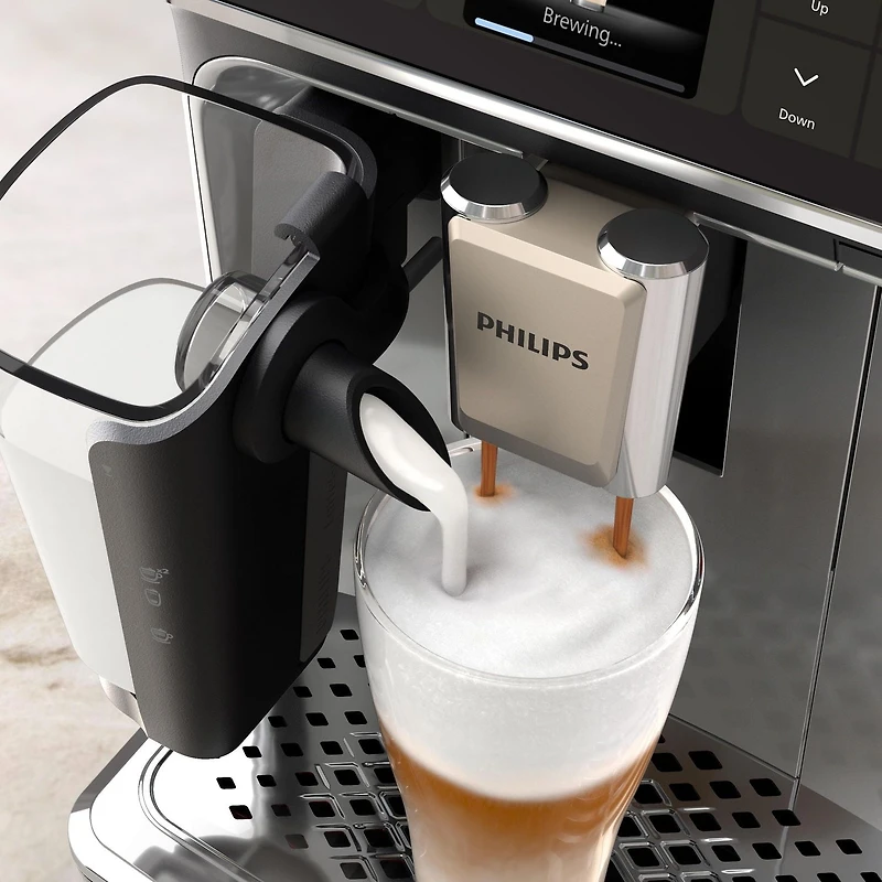 Philips 4400 Machine à espresso entièrement automatique avec mousseur à lait LatteGo