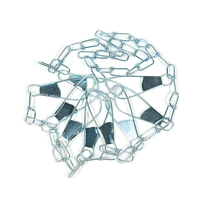 Eagle Claw Q04300-005 Stringer, 46", 9 Snap Chain Stringer, Nickel