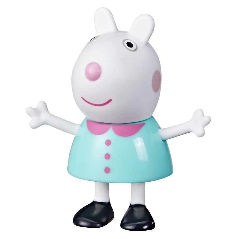 Peppa Pig Peppa's Club, Boîte surprise Club des amis, jouet préscolaire à déballer, inclut 1 des 12 figurines mystères à collectionner, dès 3 ans À partir de 3 ans