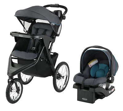Graco Trax 2.0 Jogger Travel System, Jogging Stroller, Tyler