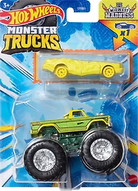 Hot Wheels Monster Trucks Échelle1:64 Camion et voiture