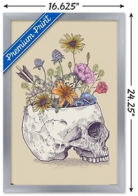 Rachel Caldwell - Crâne de fleur