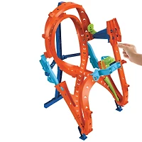 Hot Wheels Coffret piste Saut en 8 vertical