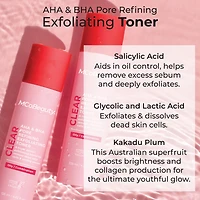 Mco Beauty AHA & BHA Pore Refining Exfoliating Toner