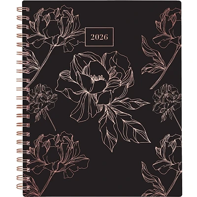 Agenda Grand CAMB pivoine or rose W/M,26 Agenda