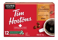 Tim Hortons Café 100 % Colombien Torréfaction Mi-Noire