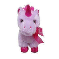 WAY TO CELEBRATE LA PETITE LICORNE VIOLET, JOUET EN PELUCHE 7,5 POUCES