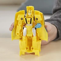 Transformers Bumblebee Cyberverse Adventures Dinobots Unite, figurine Action Attackers conversion 1 étape Bumblebee de 10,5 cm, dès 6 ans