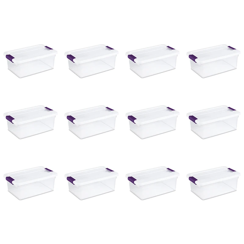 Sterilite 14 Liter ClearView™ Latch Box