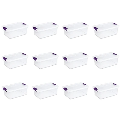 Sterilite 14 Liter ClearView™ Latch Box