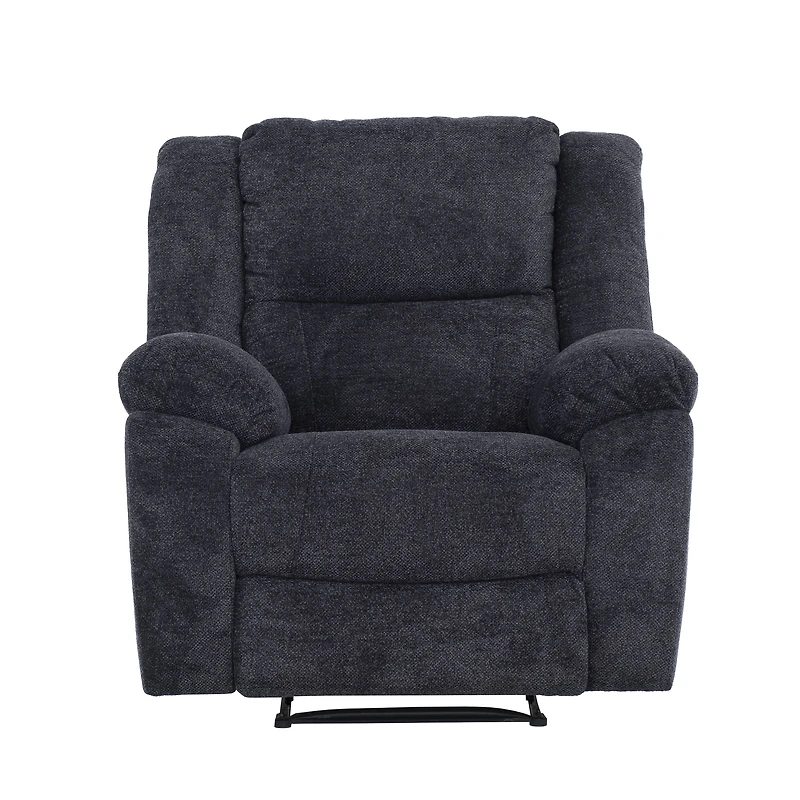 Primo Arthur 40-inch Manual Rocker Recliner – Upholstered Armchair with Smooth Motion, Supportive Seat, and Classic Silhouette for Living Room