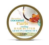 OGX boucles à la noix de coco + desaltérant Beurre hydration