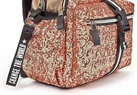Ensemble économique de sac à dos de 17 po à plusieurs compartiments à paillettes dorées pour filles de marque Justice ™ Comprend un sac à lunch isolé et un étui à crayons