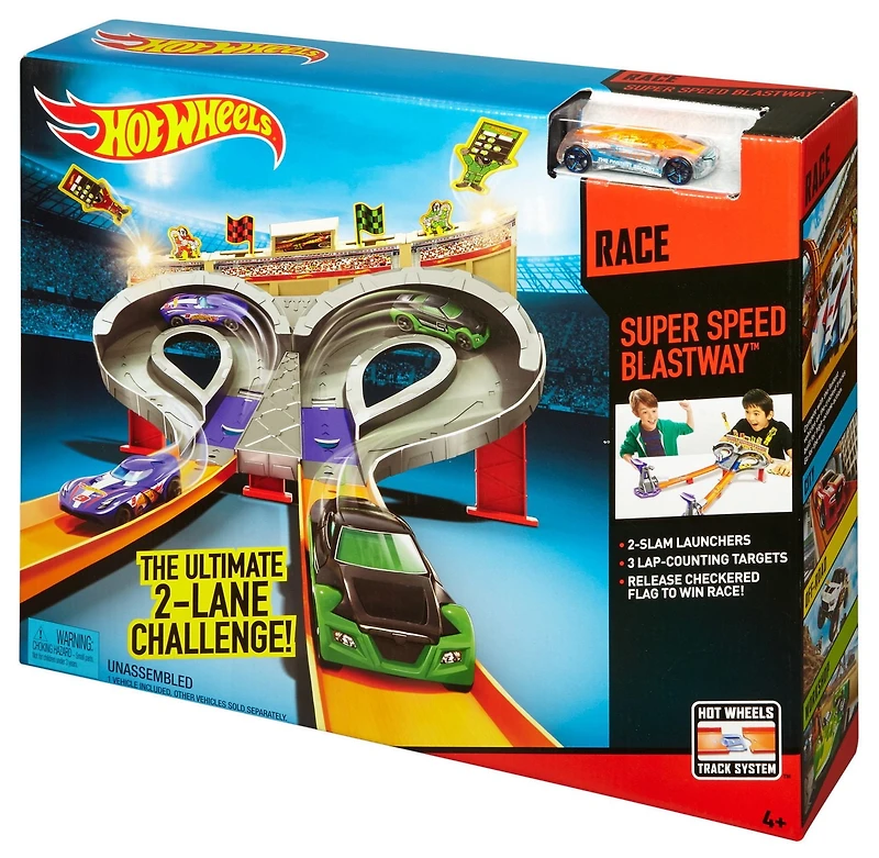 Coffret Piste Grande vitesse de Hot Wheels