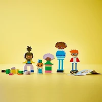 LEGO DUPLO Town Des personnages à construire avec de grandes émotions 10423 Ensemble de construction (71 pièces)
