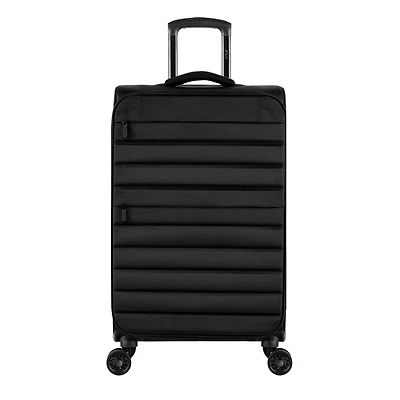 Valise souple grande enregistrée iFLY Fibertech 28 po, valise de voyage légère, noir