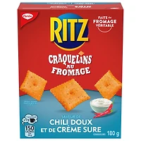 CRAQUELINS AU FROMAGE RITZ À SAVEUR DE CHILI DOUX ET DE CRÈME SURE 180 g