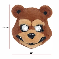 HALLOWEEN-MASQUE D’OURS VELU