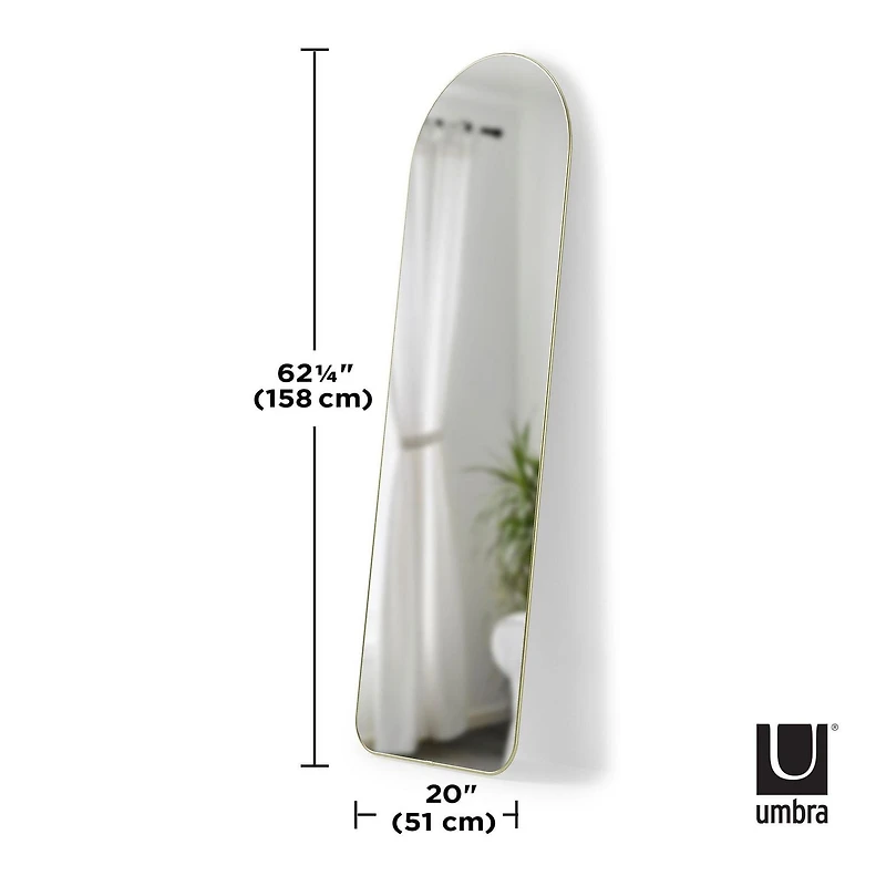 Umbra Hubba Arched 20x62" Mirror