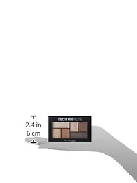 Maybelline New York The City Mini, Fard à paupières Palette, Rooftop Bronzes, 4 g 4 gr