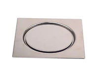 DROP Bath and Kitchen DR091053 Drain de sol pour douche de série invisible en chrome