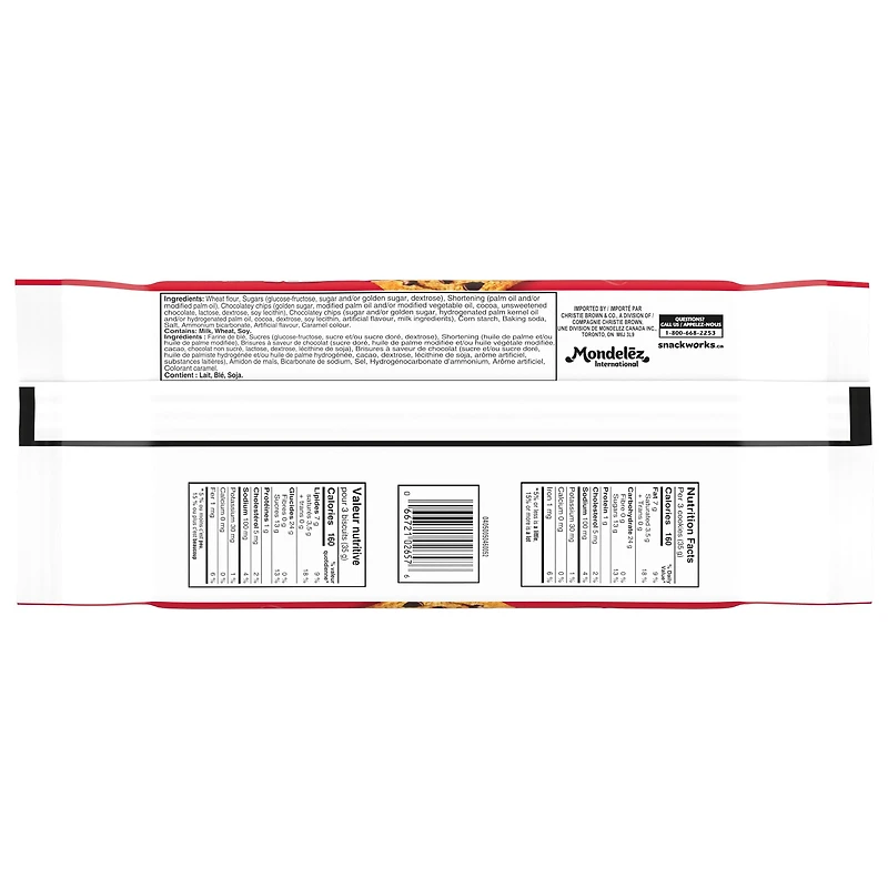 Chips Ahoy! Chewy Cookies, Chocolate Chip, 271 g