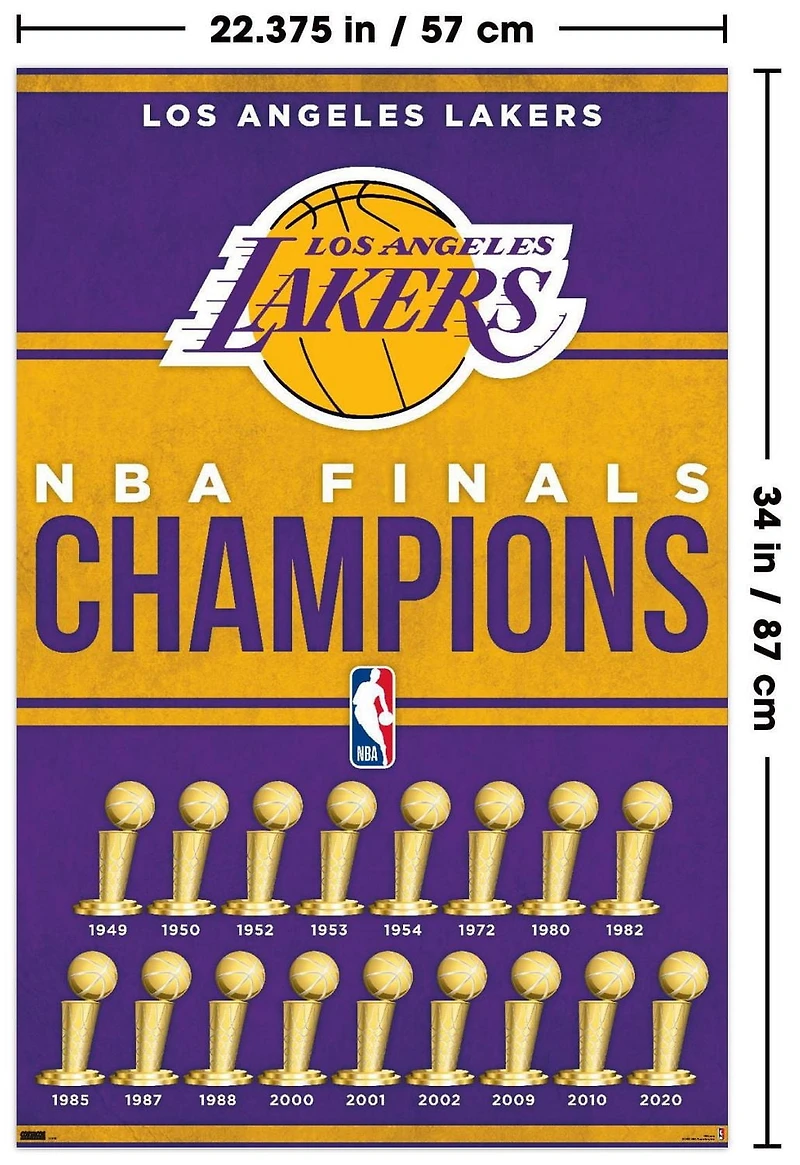 NBA Los Angeles Lakers - Champions 23