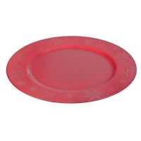 Plaque Chargeur (Flocon De Neige) (Rouge)