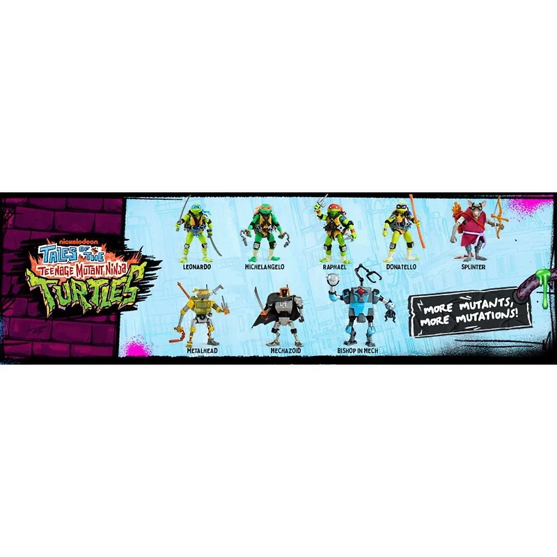 Tales of Teenage Mutant Ninja Turtles: Mutations Mix and Match Set