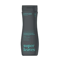 ATTITUDE super leaves, Shampoo & Body Wash, Black Willow & Aspen, 473 mL