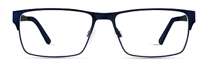 Phat Farm Lunettes De Vue Pour Hommes, Hv705, Bleu, 57-16-150