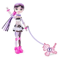 Twisty Girlz, Série 2, Poupée à transformer en bracelet à collectionner Chexie avec Twisty Petz mystère