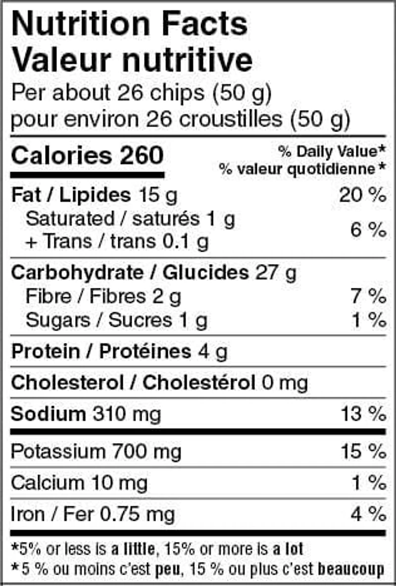 Croustilles à saveur de cornichon à l'aneth Great Value 200 g
