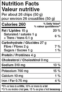 Croustilles à saveur de cornichon à l'aneth Great Value 200 g