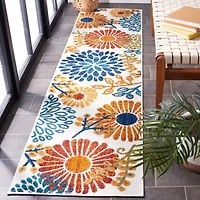 SAFAVIEH Cabana Garnet Floral Outdoor Area Rug